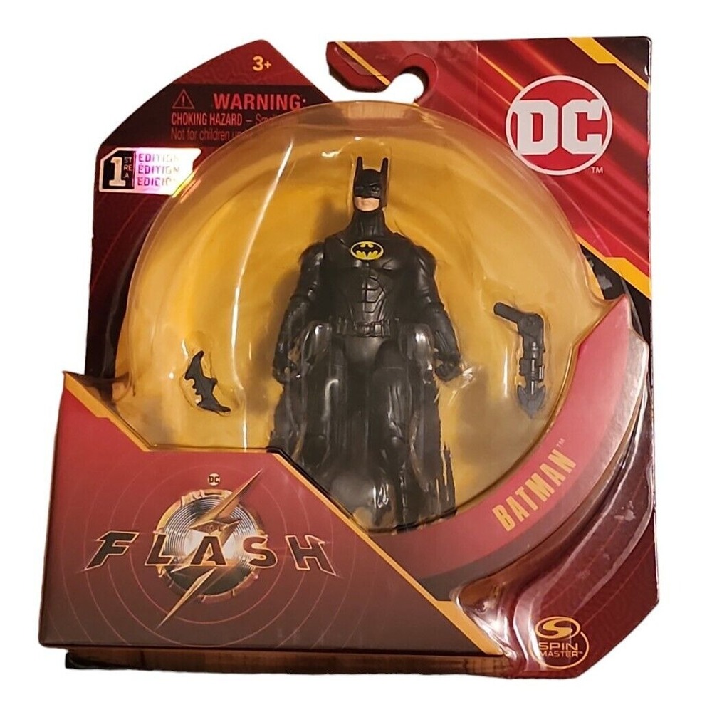 DC The Flash Batman Action Figure 1st Edition Spin‎ Master New in Box